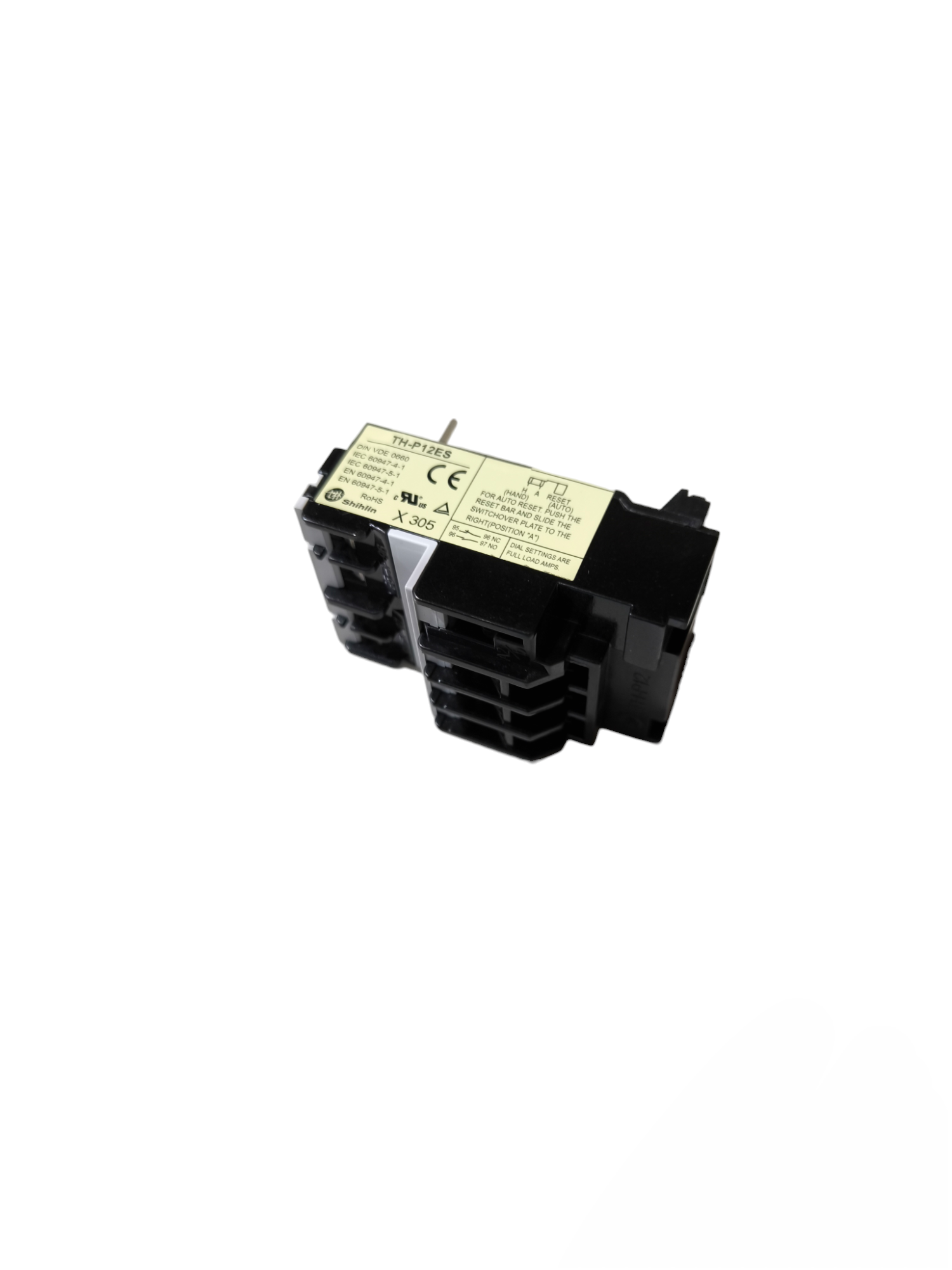 Shihlin Thermal Overload Relay 3.3A electrical component for motor protection