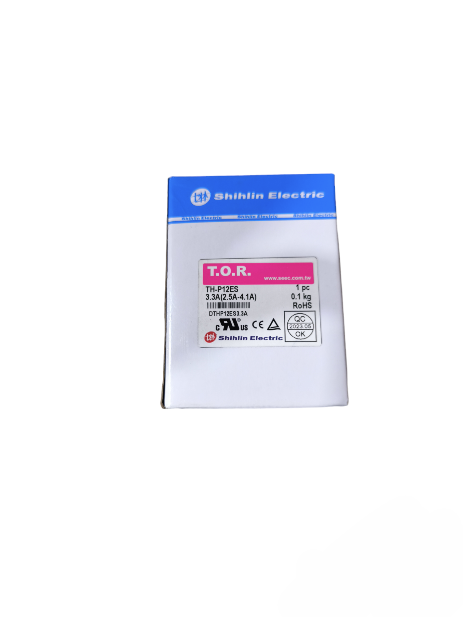 Shihlin Thermal Overload Relay 3.3A in original packaging for electrical circuitry and parts