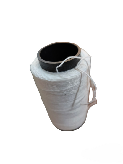 White spool of Local brand Shoe Thread Cotton Thread 0.35mm for sewing and repairs