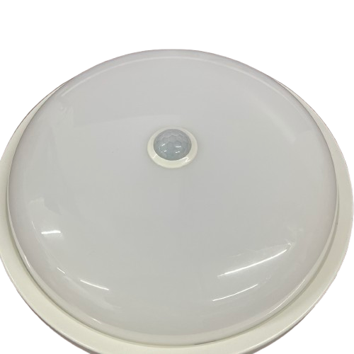 Shuta 30W MOTION SENSOR LED LIGHT with white round design and built-in motion sensor