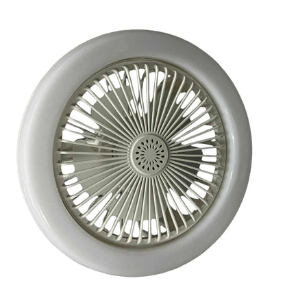 Shuta LED Light with Fan and Fragrance Scent in white circular design
