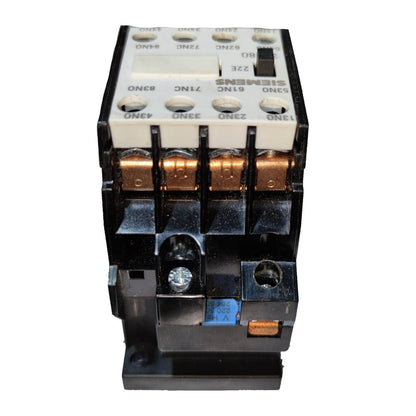 Siemens Magnetic Contactor 10A 2NO 2NC 220V with screw terminals for reliable electrical control