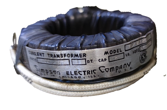 Simpson Single Core Current Transformer used for electrical current measurement and monitoring