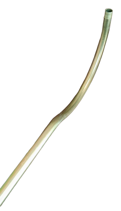 Amco single arm lamp post 36 inch curved metal arm for lighting installation accessories