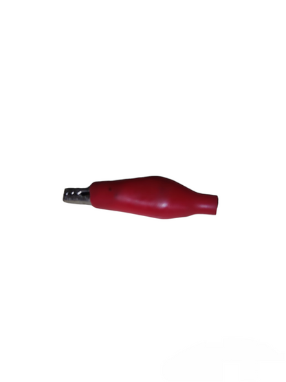 Red small alligator clip used for electrical circuitry and parts from China