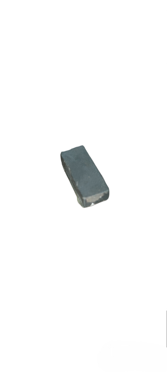 Small gray rectangular small bar magnets for projects ideal for educational and craft use