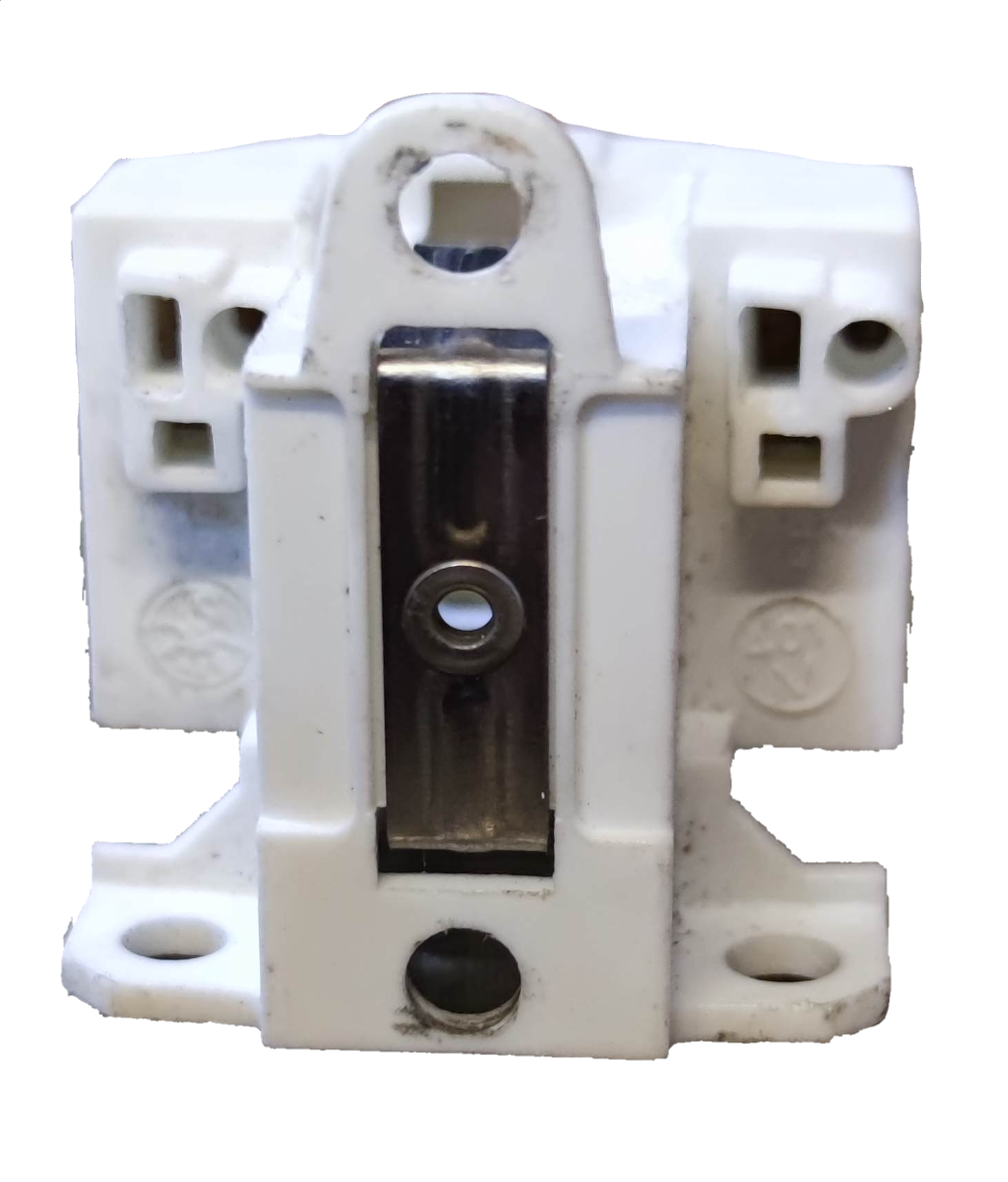 White socket for PL Lights G23 lighting installation accessory by Electx Electrical Supply
