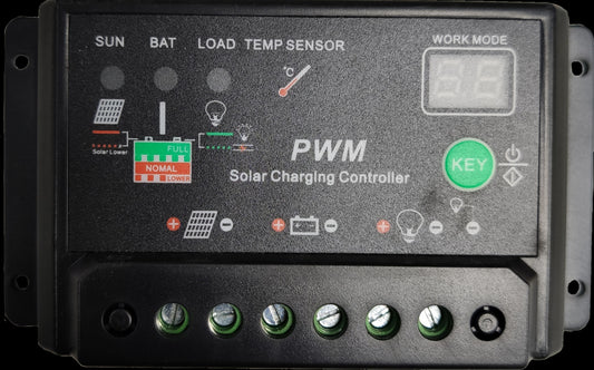 ZwitseRise Solar Charge Controller PWM for efficient solar power management and battery charging