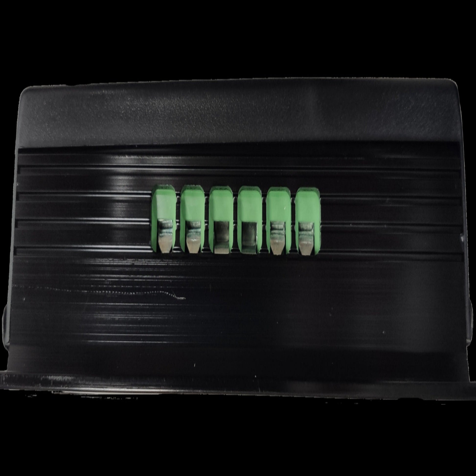 ZwitseRise Solar Charge Controller PWM with multiple green connection ports on black casing