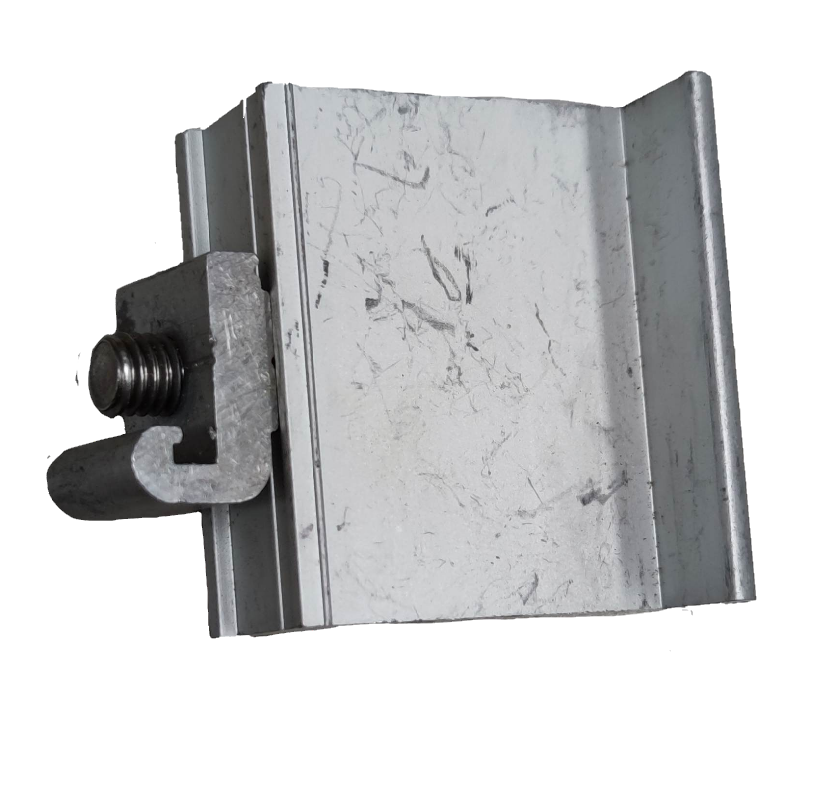 Electx solar panel end clamp 50mm made of durable aluminum for secure solar panel installation