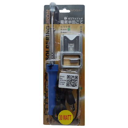 Winstar 30W soldering iron 220V with tools and accessories for precision soldering tasks