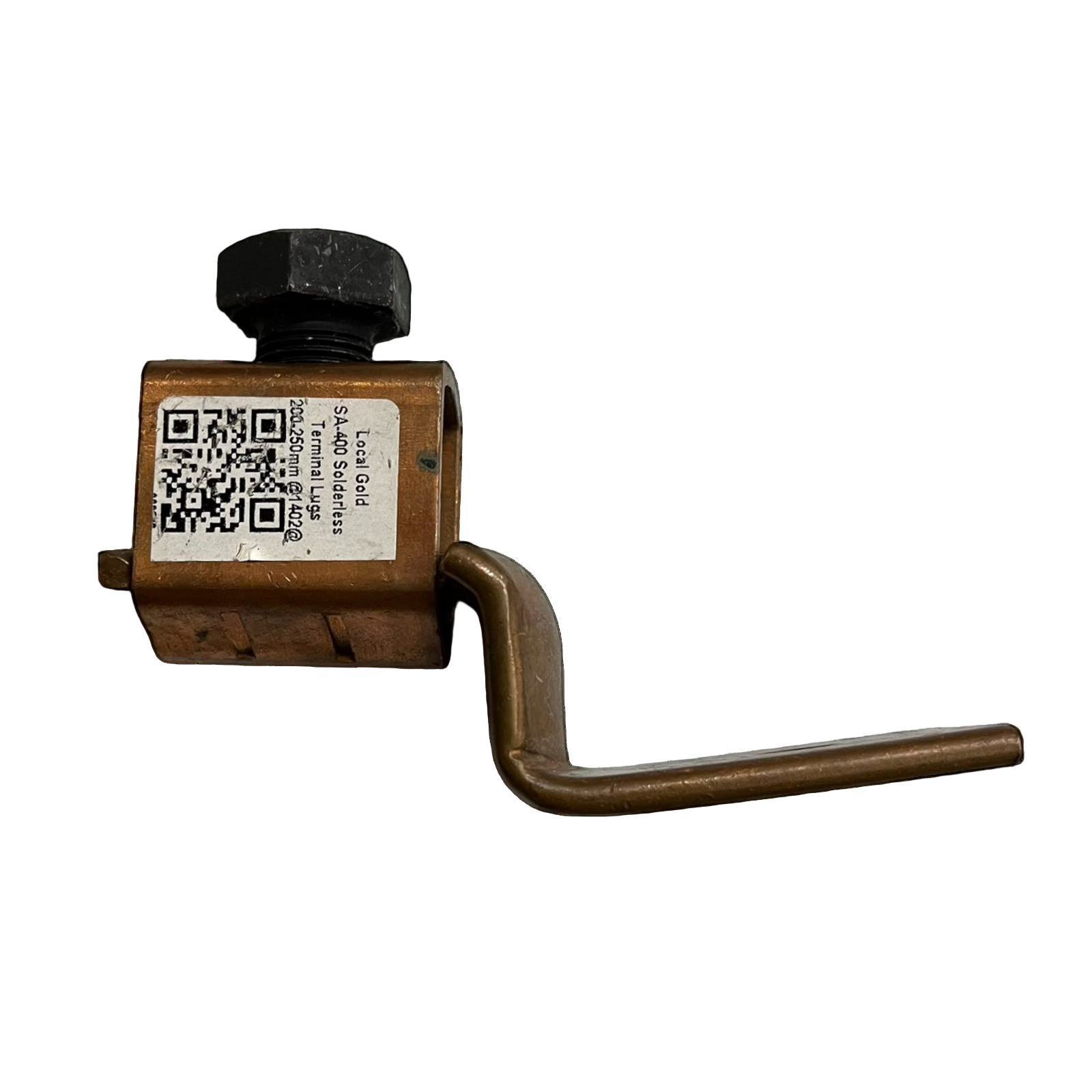 Local electrical circuit Solderless Terminal Lugs 200mm - 250mm with copper and black bolt