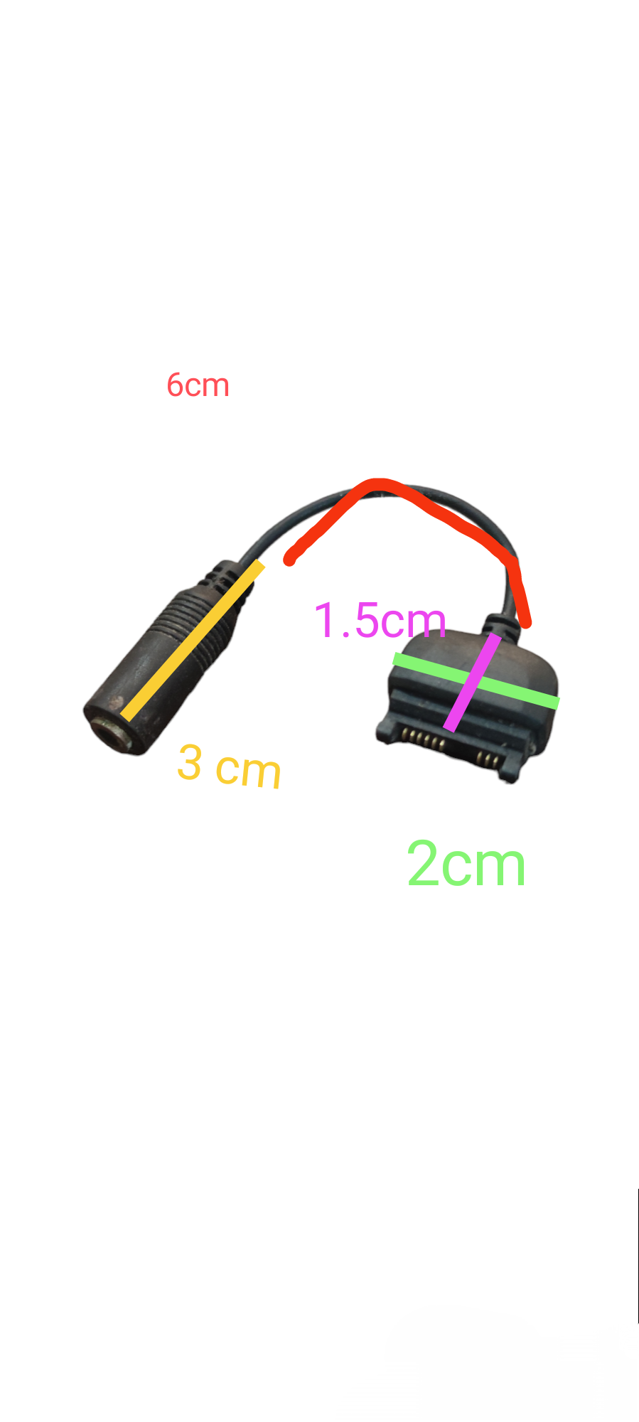 Sony phone audio adapter cable featuring a compact design for connecting devices easily