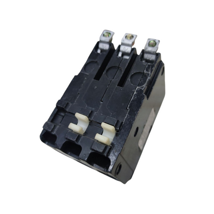 Square D 50A 3 Pole 22KAIC 220V Circuit Breaker electrical component in black casing