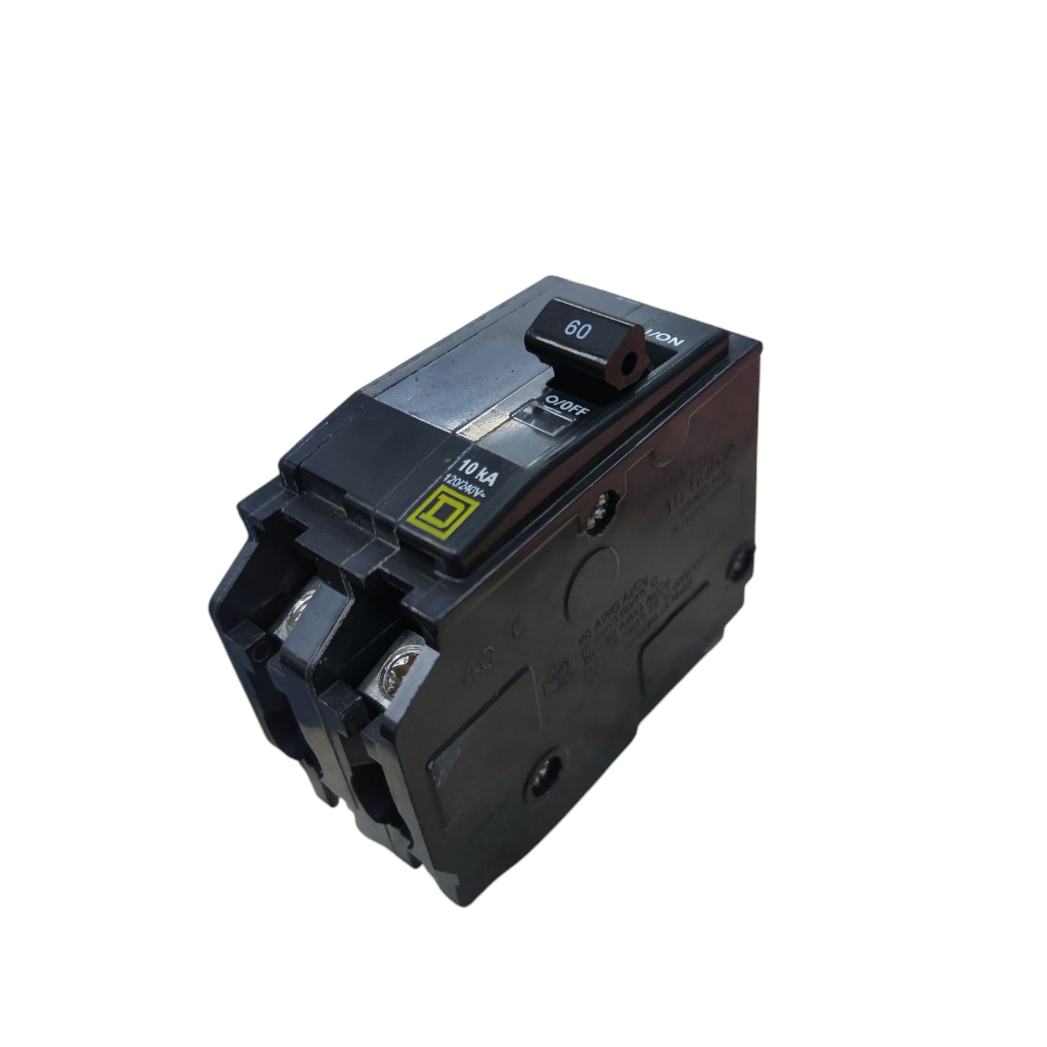 Square D 60 Amp Circuit Breaker 2Pole Plug In with compact design for reliable electrical safety