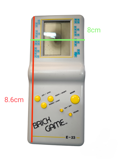 Game Popularize by Tetris E-23 handheld combination table game with yellow buttons from China