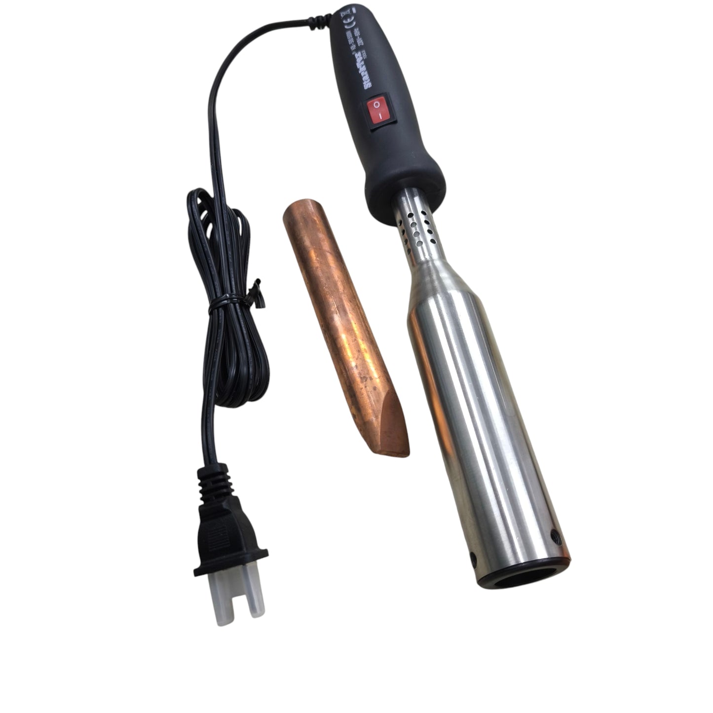 Startrek 500W Soldering Iron 220V with black handle and copper tip for precise soldering tasks