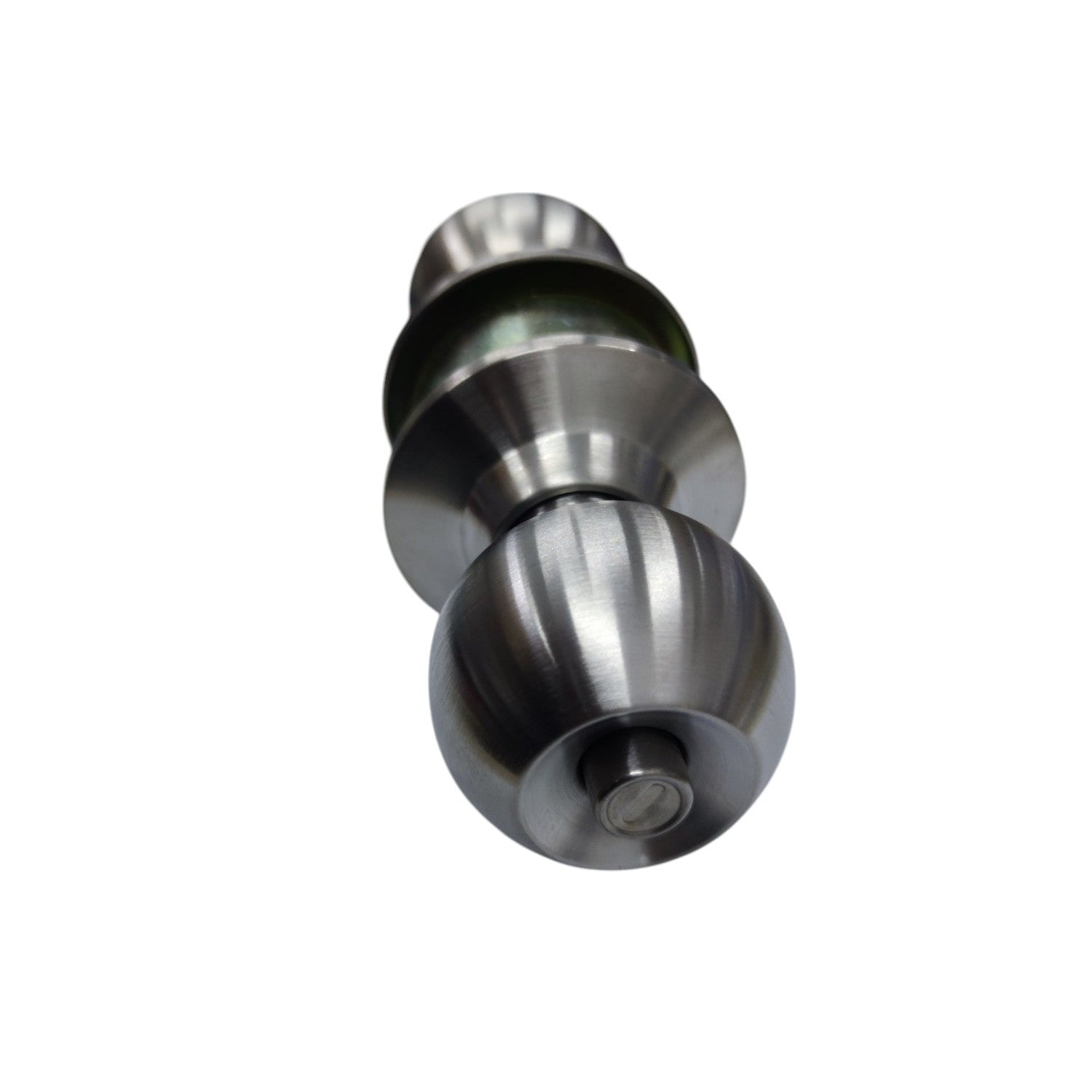 Starwheel Entrance Lockset Door Knob with a sleek stainless steel finish and modern design