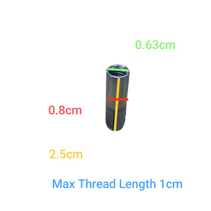 25mm concrete anchor bolt sleeve anchor grip with knurled body and 1cm max thread length for heavy duty concrete fixtures