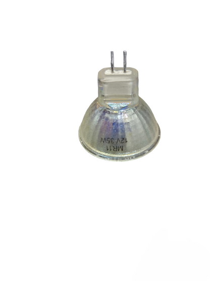 Sunlite 35W 12V MR11 Halogen Bulb with clear glass and two-pin connector