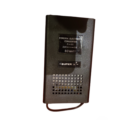 Super door chime with 80W Step Down 220V to 110V converter for foreign electricity use