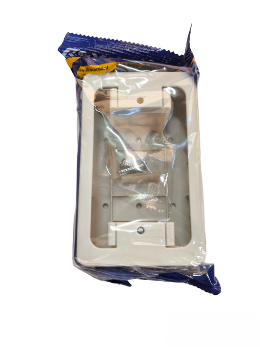 Royu Surface Type Utility Box 2x4 RUB2 electrical circuitry part in sealed packaging