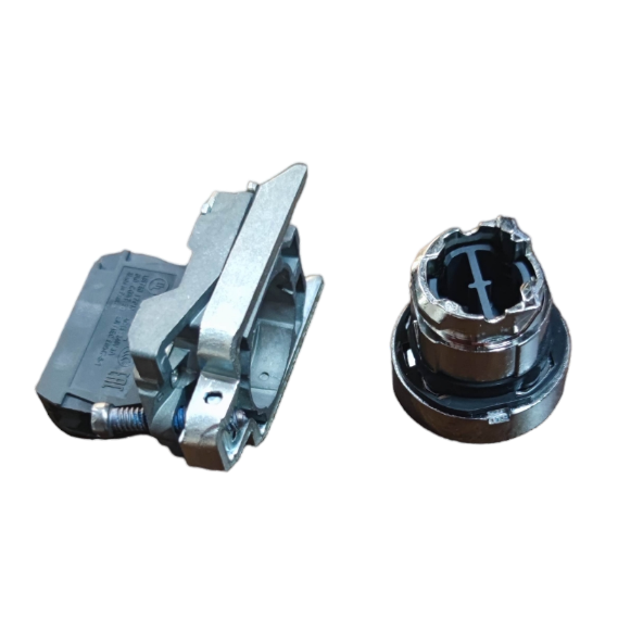 Schneider Switch Spring Return 2A 220V Green Normally Open component for power points and switches