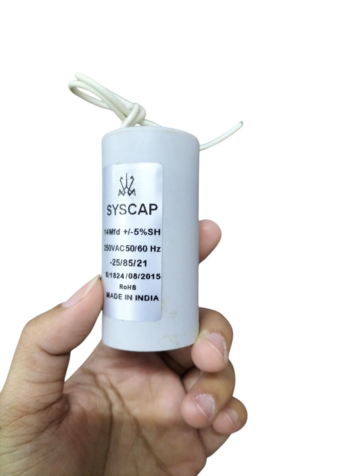 Syscap 14MFD 250 VAC Running Capacitor for reliable electrical performance in circuits