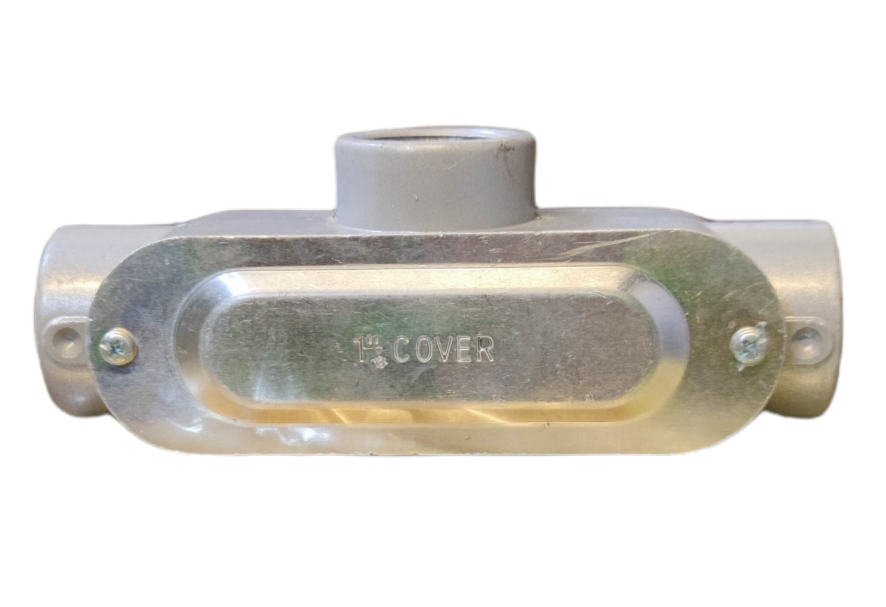 T Conduit Tee Conduit 1 inch electrical junction box for durable circuit connections