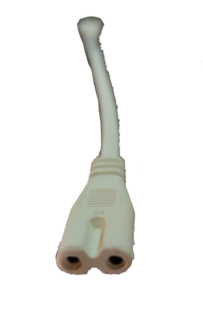 T5 AC cord connector for electrical circuitry with a compact design for easy installations