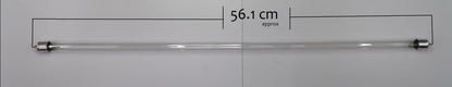 T5 Fluorescent Lamp 14 Watts measuring approximately 56.1 cm in length with metal end caps