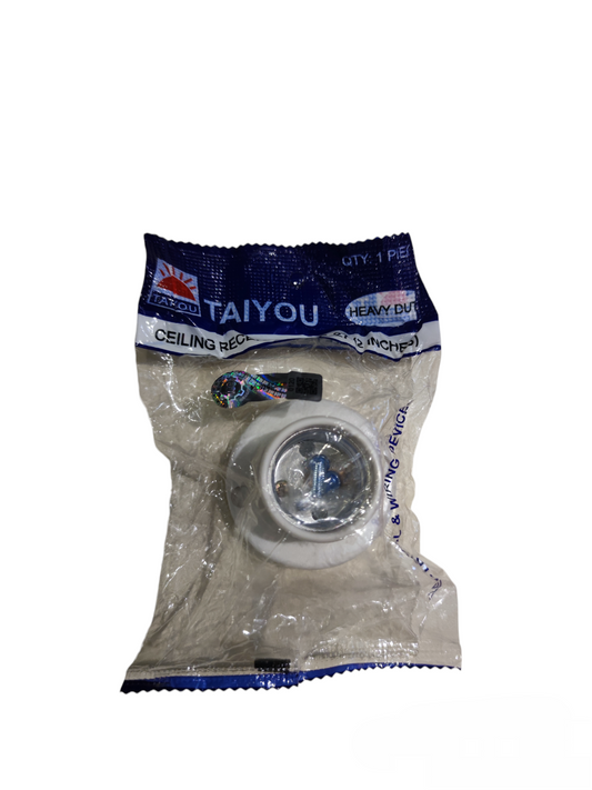 E27 lamp socket for 2x2 PVC lighting installation accessory from Electx Electrical Supply in packaging