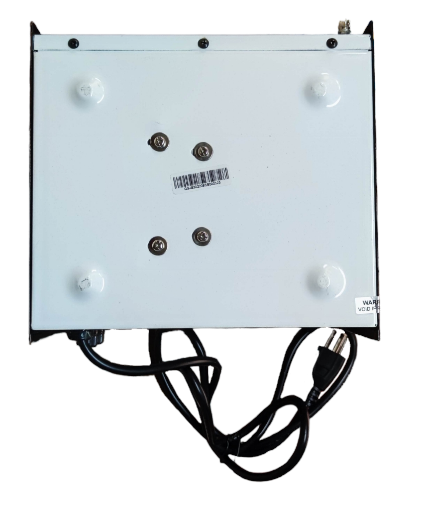 Techno Tamashi 1500W AVR Servo Motor 220V white rectangular door chime and bell unit with power cord