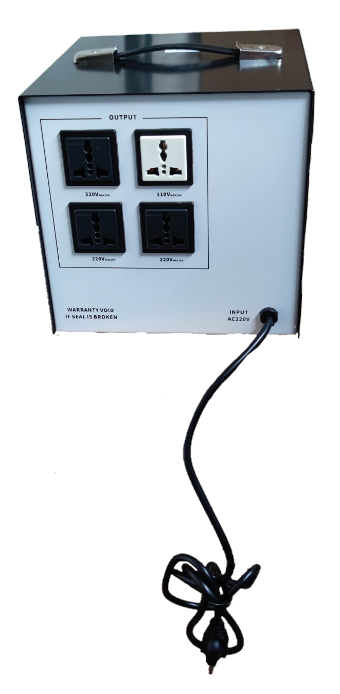 Techno Tamashi 2000W AVR Servo Motor 220V voltage stabilizer with multiple power output sockets