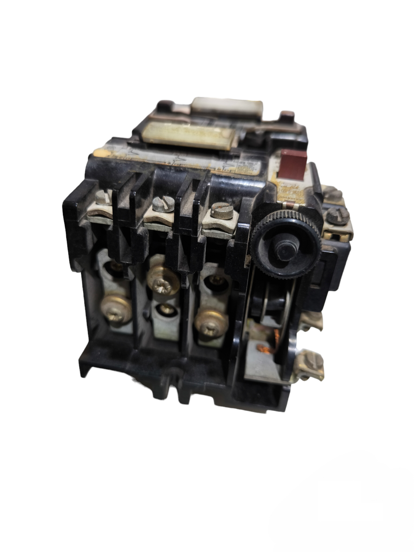 Telemecanique Magnetic Contactor black electrical switch for power control and connection