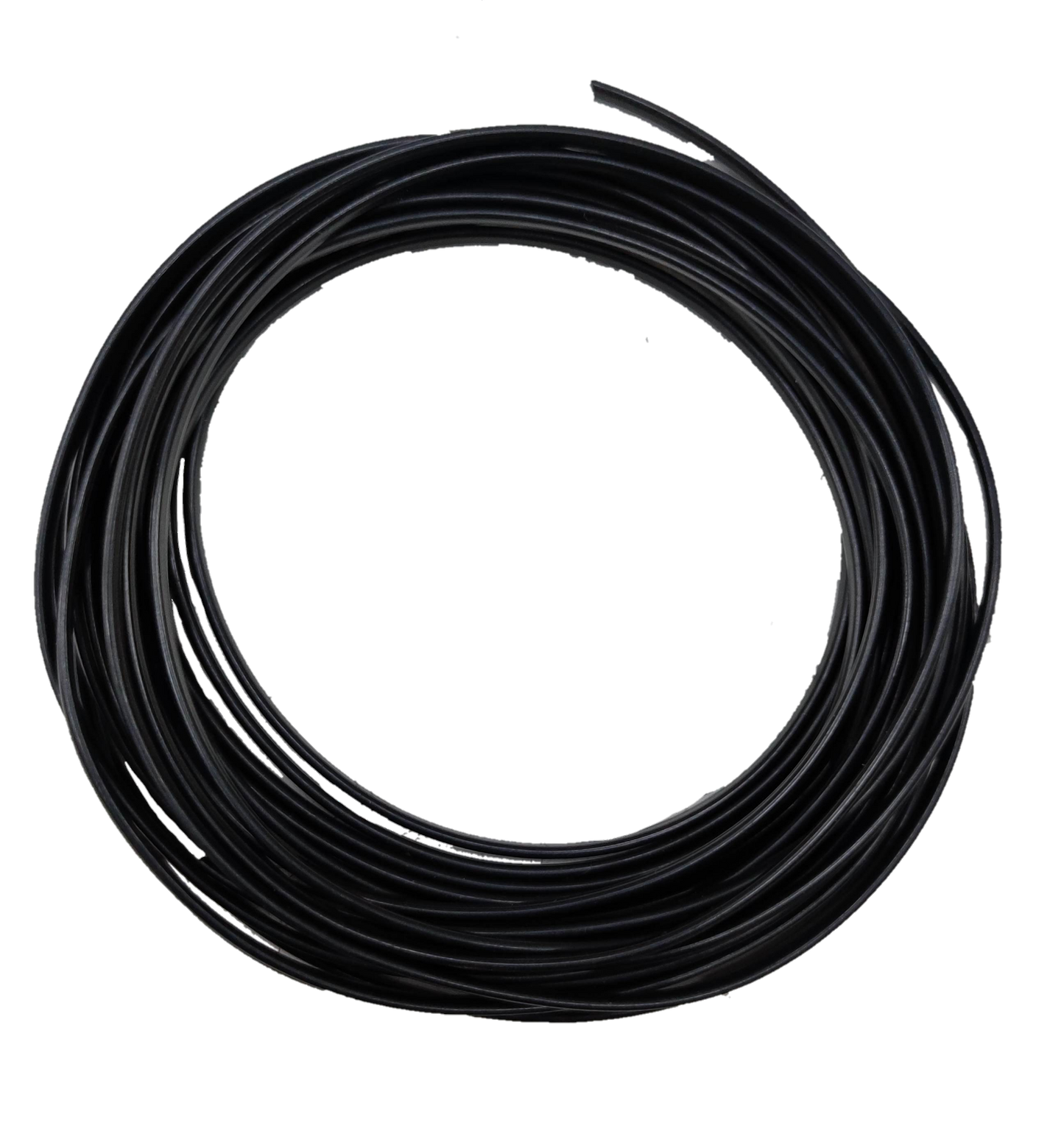 Coiled black Telephone Flat Wire For Extension from China for phone line connections