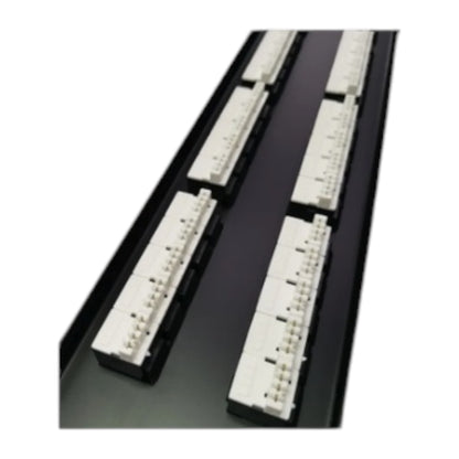 AMP Telephone Patch Panel RJ11 50 Port with multiple connection points for organized cable management