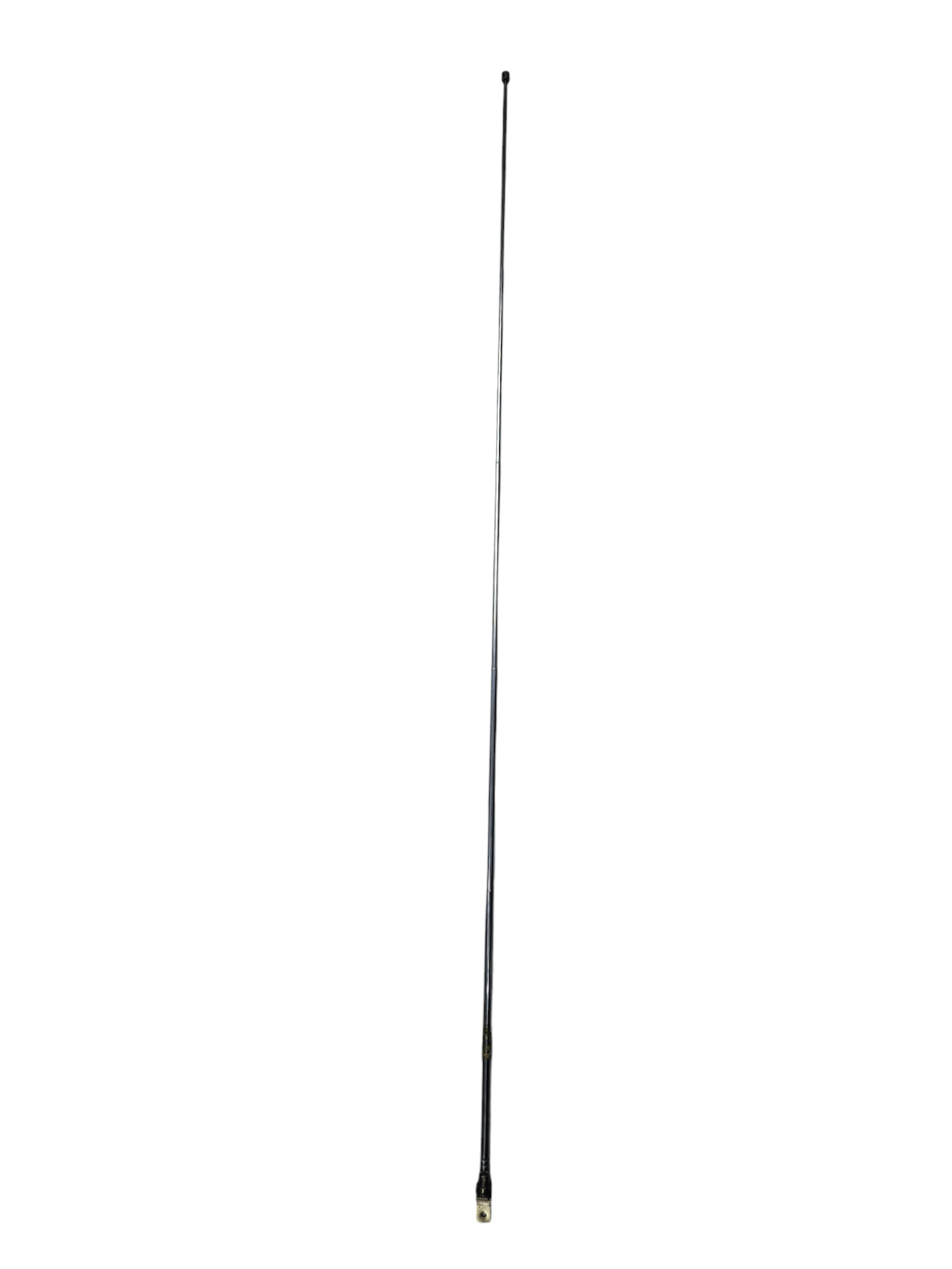 Telescopic Antenna for Analog TV with a long extendable metal rod and mounting base