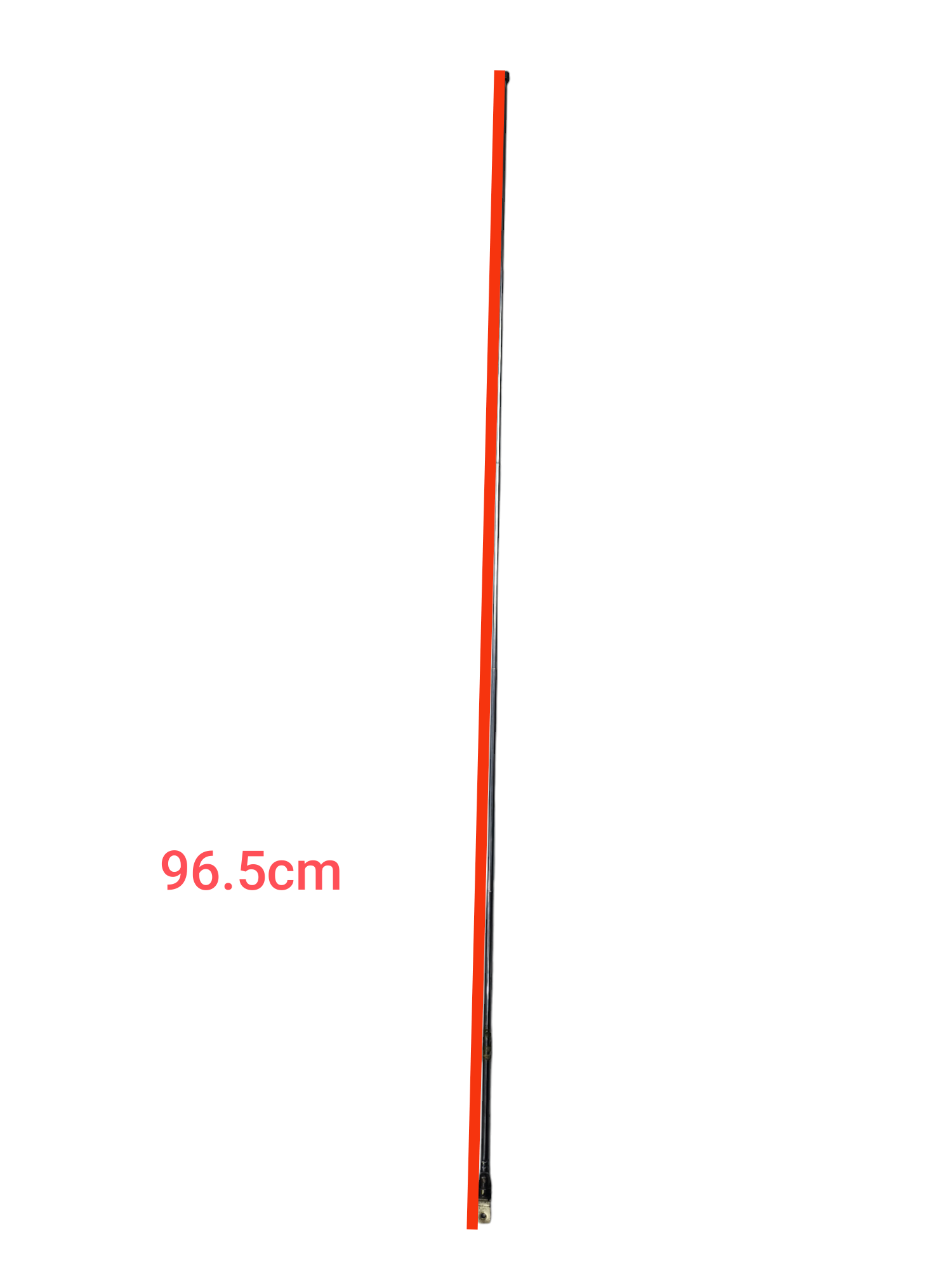 Telescopic Antenna for Analog TV with 96.5 cm length for improved TV signal reception