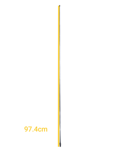 Telescopic Antenna for Analog TV measuring 97.4cm with slim silver metal design