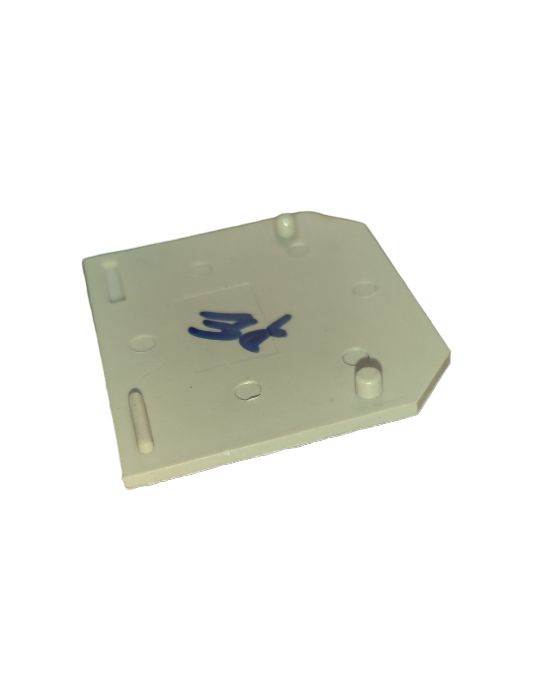 Grippes Terminal Block Cover 3.6cm white electrical component for circuit protection