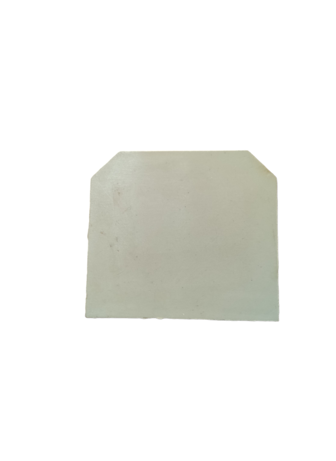 Grippes Terminal Block Cover 3.6cm white insulating electrical component for circuitry