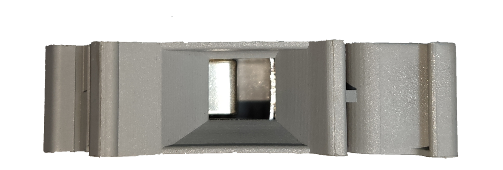 Grippes Terminal Block DIN Rail Type 16mm gray electrical circuitry component for secure wiring