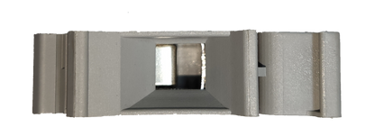 Grippes Terminal Block DIN Rail Type 16mm gray electrical circuitry component for secure wiring