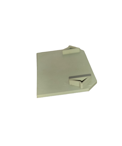 Grippes Terminal Block End Cover 35mm electrical component for circuitry protection in beige