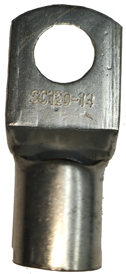 Local Terminal Lugs Ring Type for 120mm electrical circuitry part with metal finish