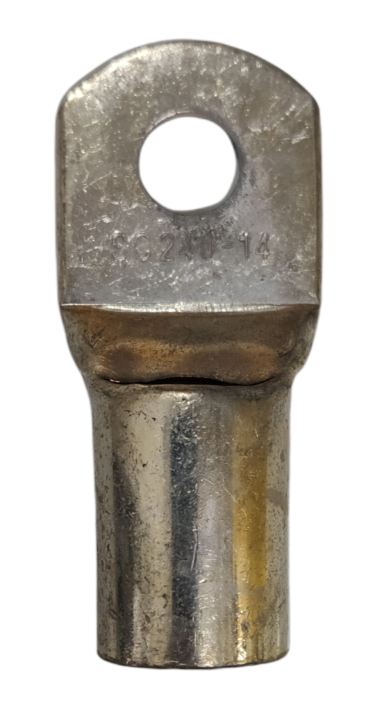 Grippes short barrel 1 hole terminal lugs 175mm to 200mm with durable metal construction