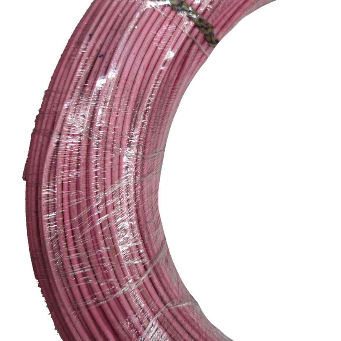 Coiled ACME & MARTON TF Wire 18 0.75mm Stranded in pink insulation for electrical wiring
