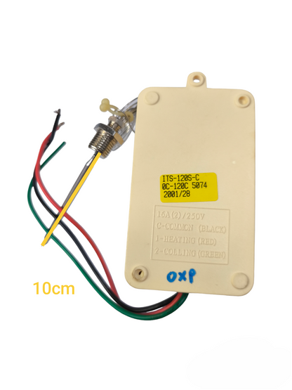 Thermostat Surface Type 0-120 Degrees with wires and sensor for temperature control