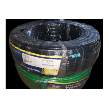 Phelps Dodge THHN and wires rolled up for construction projects, suitable for electrical installations
